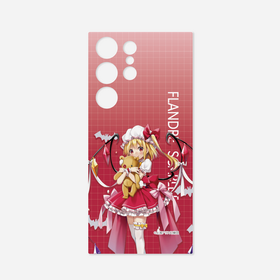 Galaxy 着せ替えクリアプレート［ 東方プロジェクト - フランドール・スカーレット ］