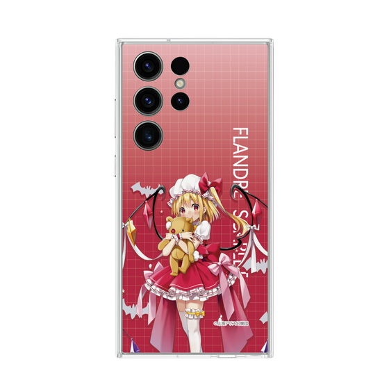 Galaxy 着せ替えクリアプレート［ 東方プロジェクト - フランドール・スカーレット ］