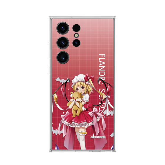 Galaxy 着せ替えクリアプレート［ 東方プロジェクト - フランドール・スカーレット ］