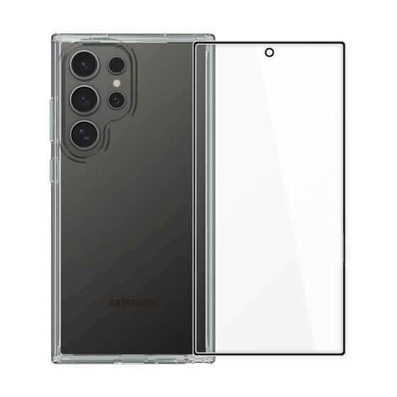 液晶保護ガラス Clear for Samsung Galaxy S24 Ultra