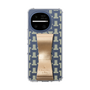スリムプロテクションケース LANVIN en Bleu - STAND & RING RIBBON［ LANVIN en Bleu - Monogram - Yellow ］