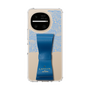 スリムプロテクションケース LANVIN en Bleu - STAND & RING RIBBON［ LANVIN en Bleu - Lace - Blue ］