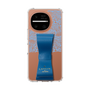スリムプロテクションケース LANVIN en Bleu - STAND & RING RIBBON［ LANVIN en Bleu - Lace - Blue ］