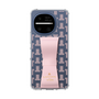 スリムプロテクションケース LANVIN en Bleu - STAND & RING RIBBON［ LANVIN en Bleu - Monogram - Pink ］