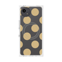 プレミアムスクエアケース with SnapMag［ シンプルドット - Beige ］