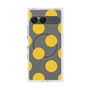 プレミアムスクエアケース with SnapMag［ シンプルドット - Yellow ］