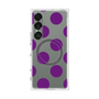プレミアムスクエアケース with SnapMag［ シンプルドット - Purple ］