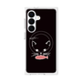 プレミアムスクエアケース with SnapMag［ 食いしん坊なねこ - Black ］