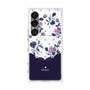 プレミアムスクエアケース with SnapMag［ ツインドットフラワー - Navy ］