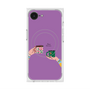 プレミアムスクエアケース with SnapMag［ Teatime - Purple ］
