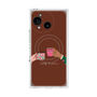 プレミアムスクエアケース with SnapMag［ Teatime - Brown ］