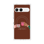 プレミアムスクエアケース with SnapMag［ Teatime - Brown ］