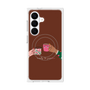プレミアムスクエアケース with SnapMag［ Teatime - Brown ］