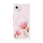 プレミアムスクエアケース with SnapMag［ Natural Flower - Pink ］