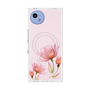 プレミアムスクエアケース with SnapMag［ Natural Flower - Pink ］