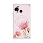 プレミアムスクエアケース with SnapMag［ Natural Flower - Pink ］