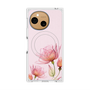プレミアムスクエアケース with SnapMag［ Natural Flower - Pink ］