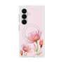 プレミアムスクエアケース with SnapMag［ Natural Flower - Pink ］