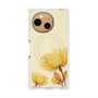 プレミアムスクエアケース with SnapMag［ Natural Flower - Yellow ］