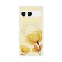 プレミアムスクエアケース with SnapMag［ Natural Flower - Yellow ］
