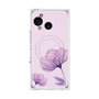 プレミアムスクエアケース with SnapMag［ Natural Flower - Purple ］