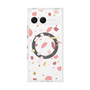 プレミアムスクエアケース with SnapMag［ Pink pieces ］