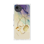 プレミアムスクエアケース with SnapMag［ Marble Nuance Painting Purple ］