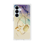 プレミアムスクエアケース with SnapMag［ Marble Nuance Painting Purple ］
