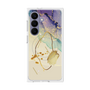 プレミアムスクエアケース with SnapMag［ Marble Nuance Painting Purple ］