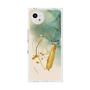 プレミアムスクエアケース with SnapMag［ Marble Nuance Painting Green ］