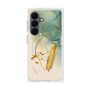 プレミアムスクエアケース with SnapMag［ Marble Nuance Painting Green ］