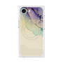 プレミアムスクエアケース with SnapMag［ Marble Purple ］
