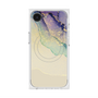 プレミアムスクエアケース with SnapMag［ Marble Purple ］