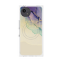 プレミアムスクエアケース with SnapMag［ Marble Purple ］
