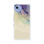 プレミアムスクエアケース with SnapMag［ Marble Purple ］