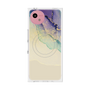 プレミアムスクエアケース with SnapMag［ Marble Purple ］