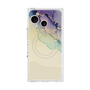 プレミアムスクエアケース with SnapMag［ Marble Purple ］