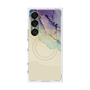 プレミアムスクエアケース with SnapMag［ Marble Purple ］