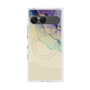 プレミアムスクエアケース with SnapMag［ Marble Purple ］