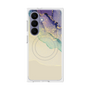 プレミアムスクエアケース with SnapMag［ Marble Purple ］