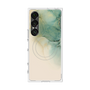 プレミアムスクエアケース with SnapMag［ Marble Green ］