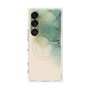 プレミアムスクエアケース with SnapMag［ Marble Green ］