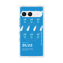 プレミアムスクエアケース with SnapMag［ BLUE-Ramune soda ］