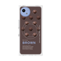 プレミアムスクエアケース with SnapMag［ BROWN-Chocolate ］