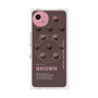 プレミアムスクエアケース with SnapMag［ BROWN-Chocolate ］