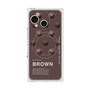 プレミアムスクエアケース with SnapMag［ BROWN-Chocolate ］