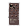 プレミアムスクエアケース with SnapMag［ BROWN-Chocolate ］