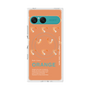 プレミアムスクエアケース with SnapMag［ ORANGE-Shrimp ］
