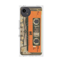プレミアムスクエアケース with SnapMag［ RETORO CASSETTE TAPE - Skeleton Orange ］