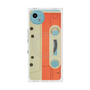 プレミアムスクエアケース with SnapMag［ RETORO CASSETTE TAPE - Opacity White ］